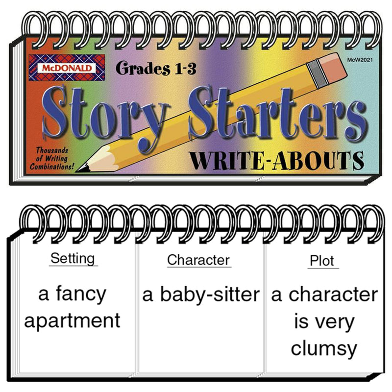 (2 Ea) Write-abouts Story Starters Gr 1-3