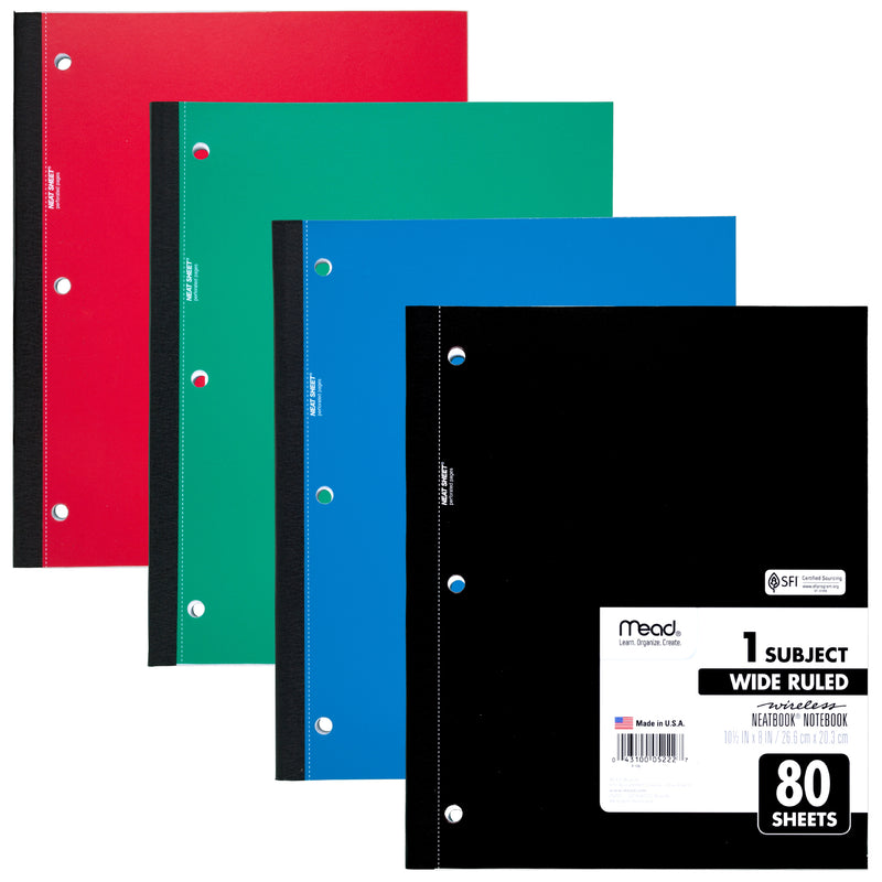 Notebook Wireless Neatbook 80 Sht 10 1-2 X 8