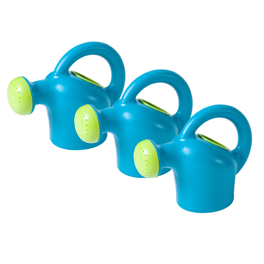 (3 Ea) Watering Can Blue