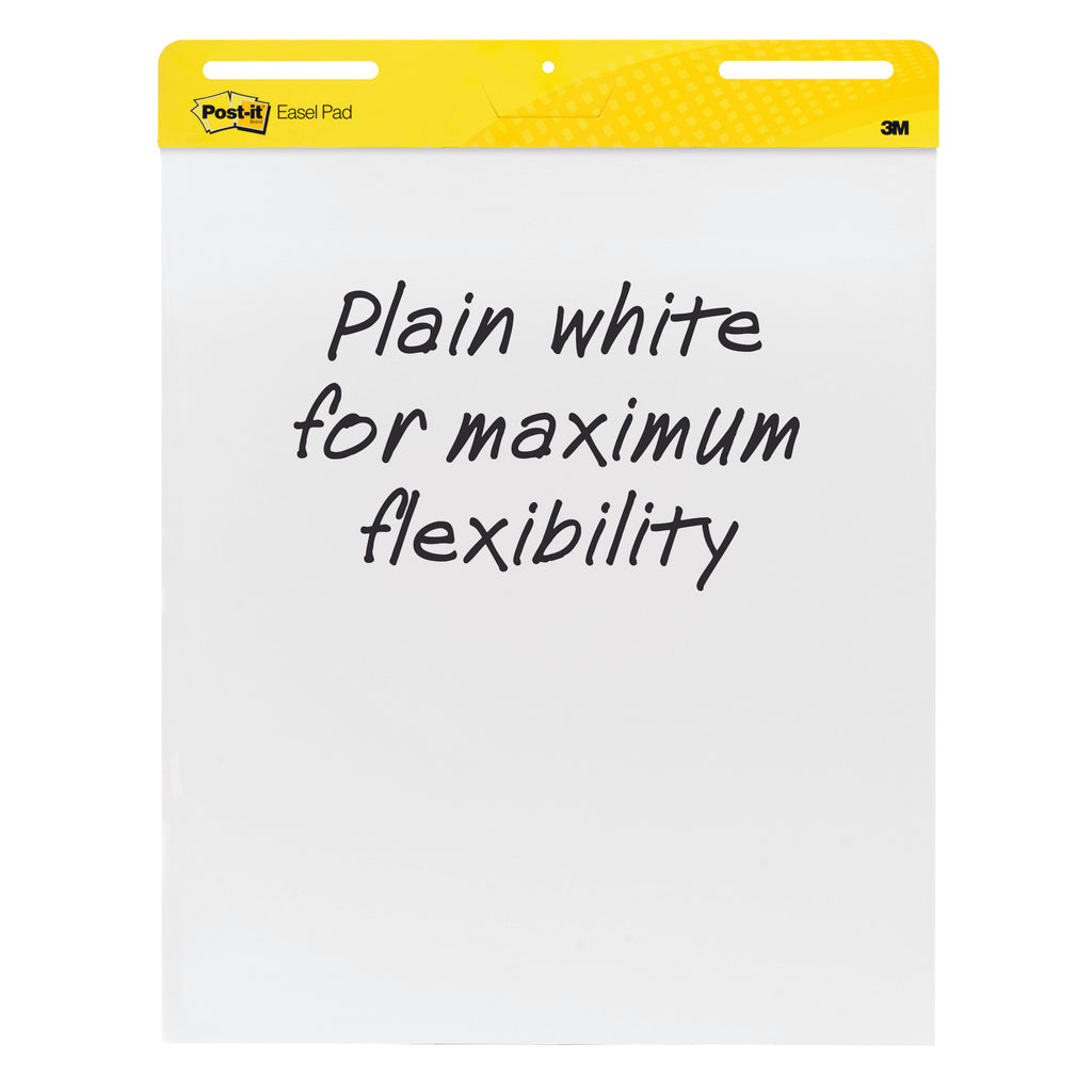 Post-it Self-stick Easel Pads 2-pk White