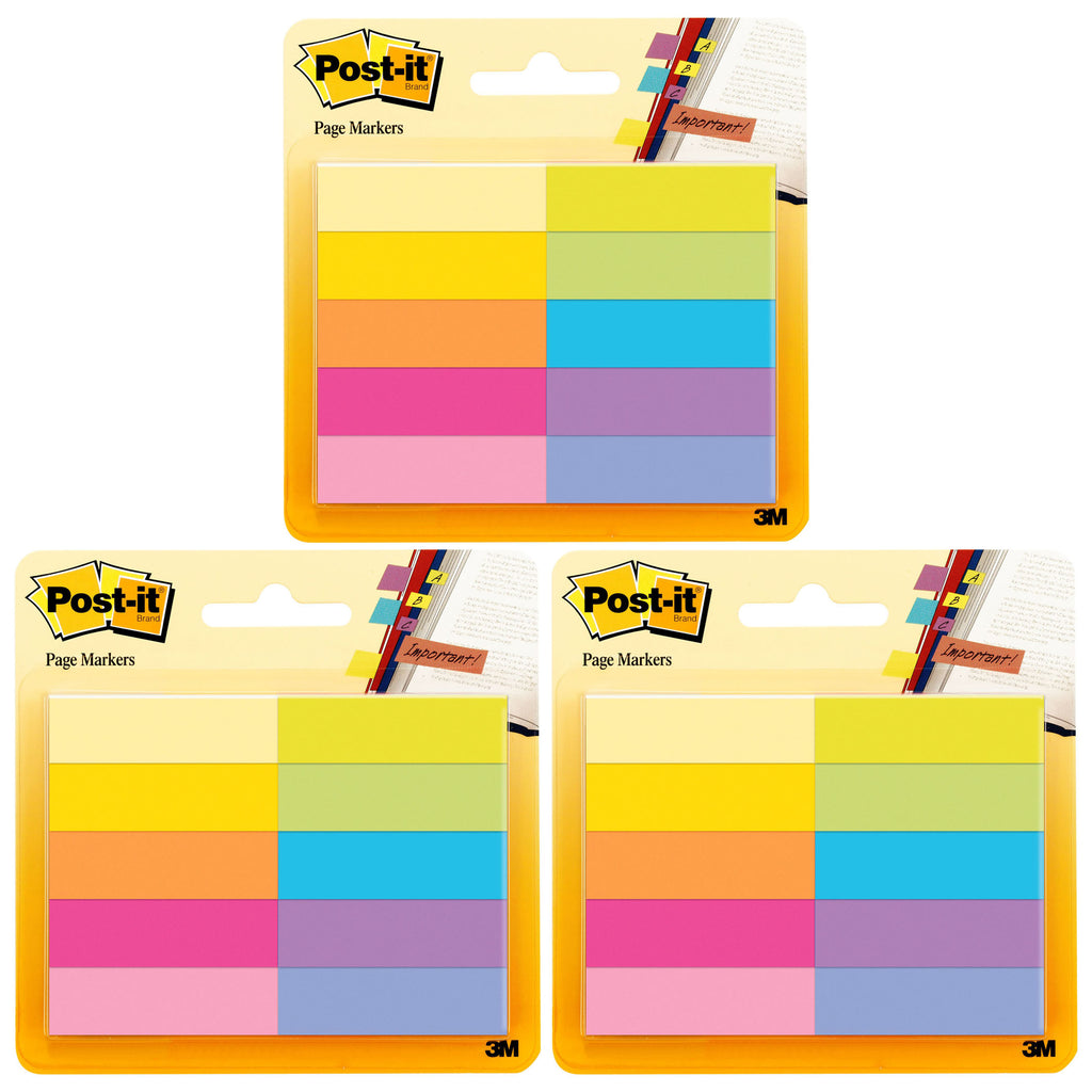 (3 Pk) Post-it Page Markers