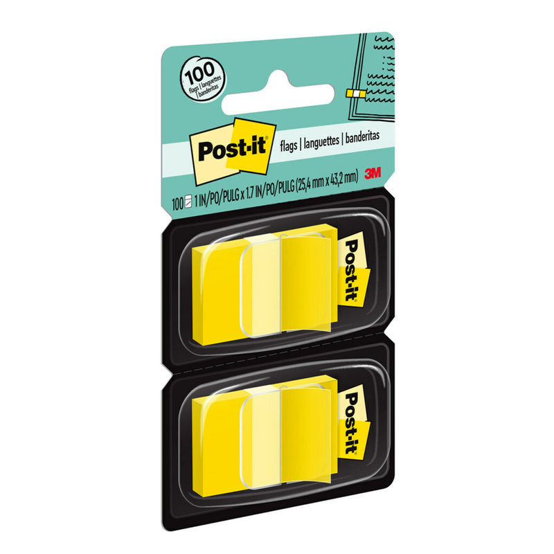 Flags - Yellow, 50-Dispenser, 2 Dispenser-Pack