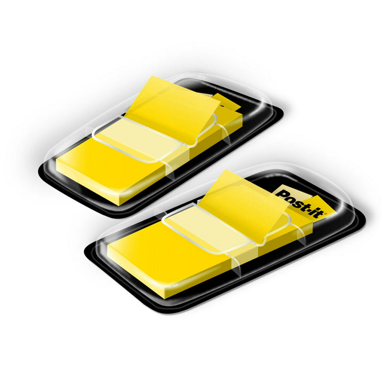 Flags - Yellow, 50-Dispenser, 2 Dispenser-Pack