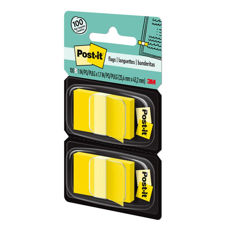 Flags - Yellow, 50-Dispenser, 2 Dispenser-Pack