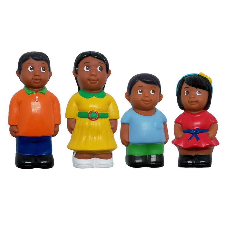 Multicultural Family 4 St Complete Figures