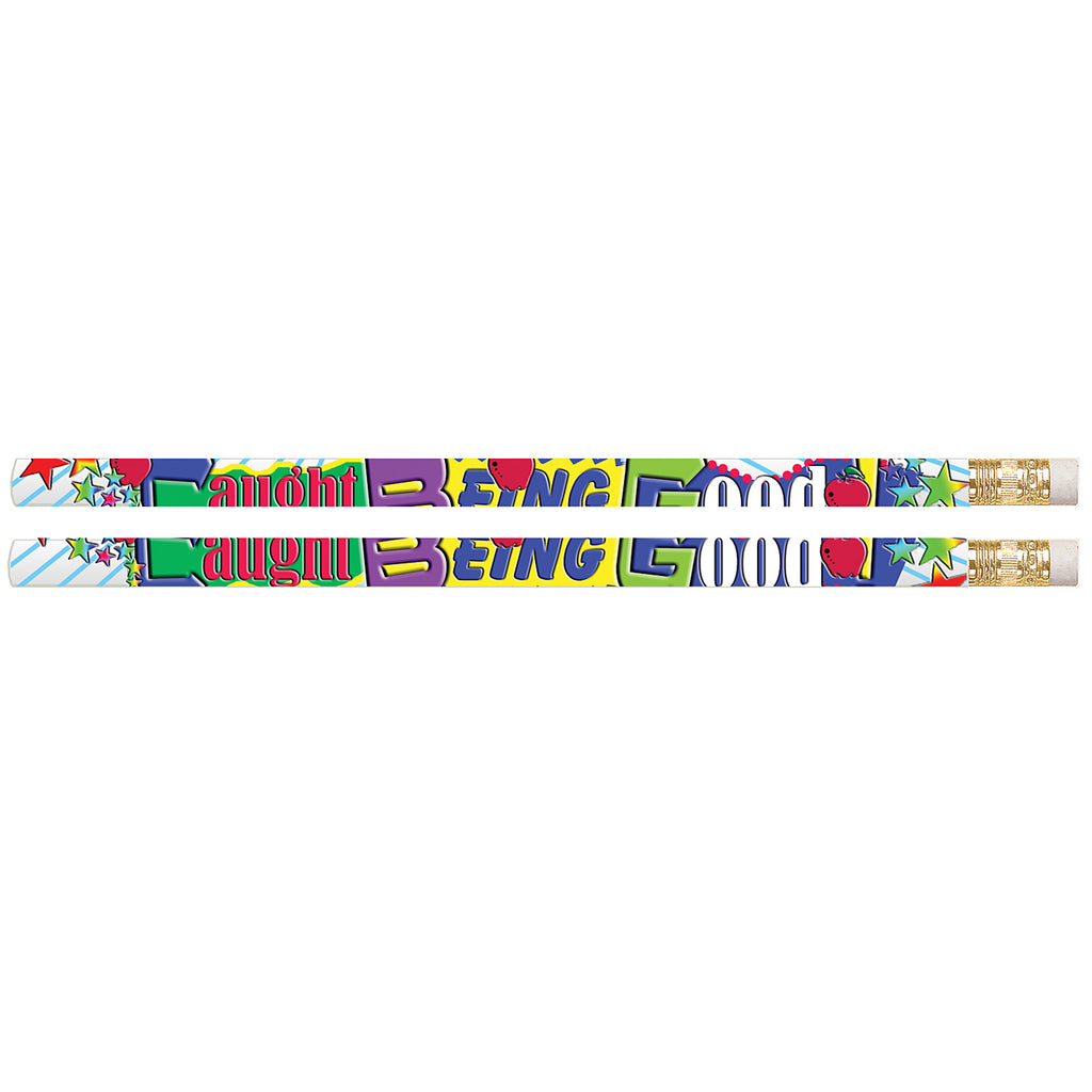 Caught Being Good Motivational Pencils Pack Of 12