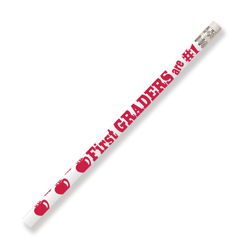 1st Graders Are #1 144pk Motivational Fun Pencils