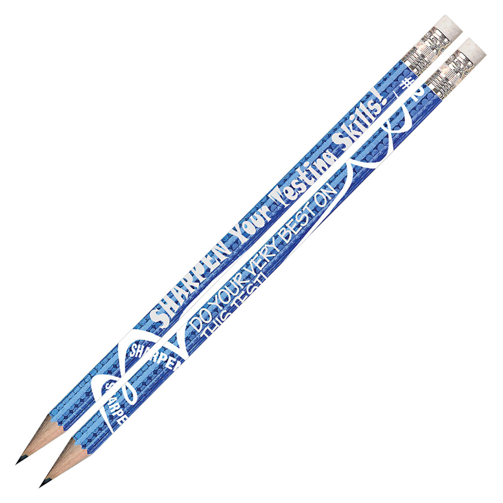 Sharpen Your Testing Skills 12pk Pencils Pre Sharpened