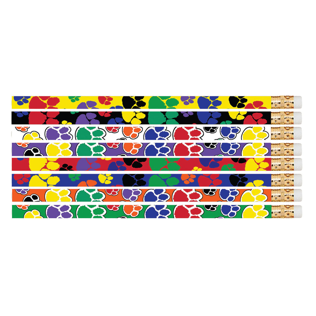 Paw Power 144pk Motivational Fun Pencils