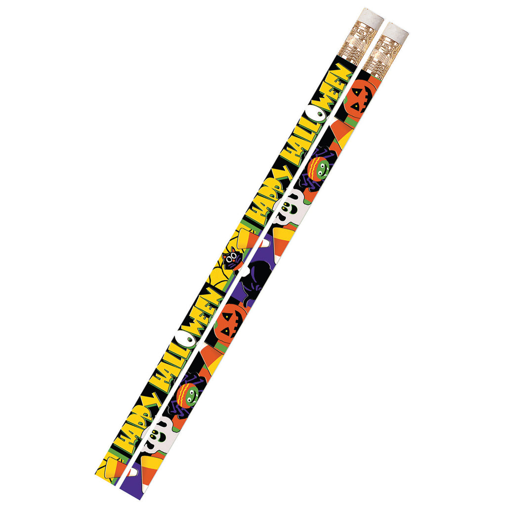 (12 Dz) Halloween Fever Pencils 12 Per Pk