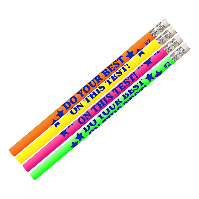 (12 Dz) Do Your Best On The Test Pencils 12 Per Pk