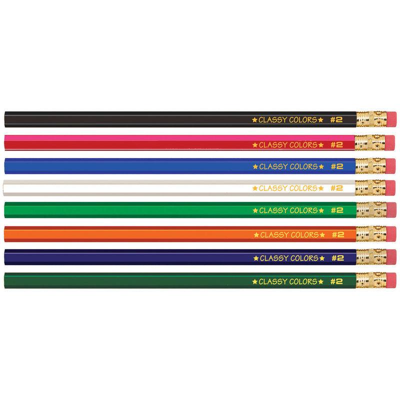 Musgrave No 2 Gross Wood Case 144ct Hex Pencils Assorted Colors
