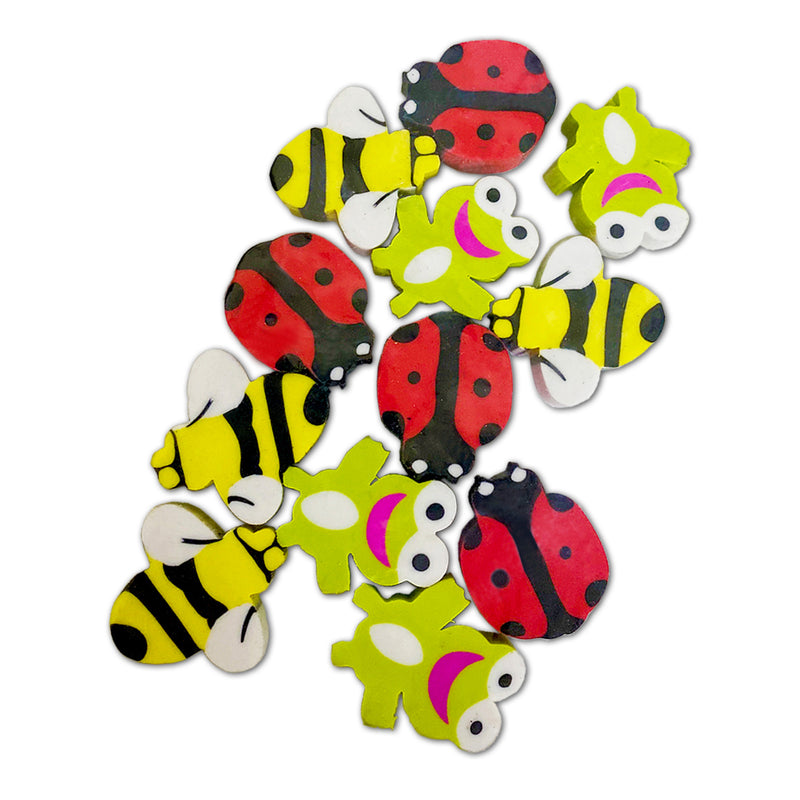 (12 Dz) Lil Critters Pencil Toppers 12ct