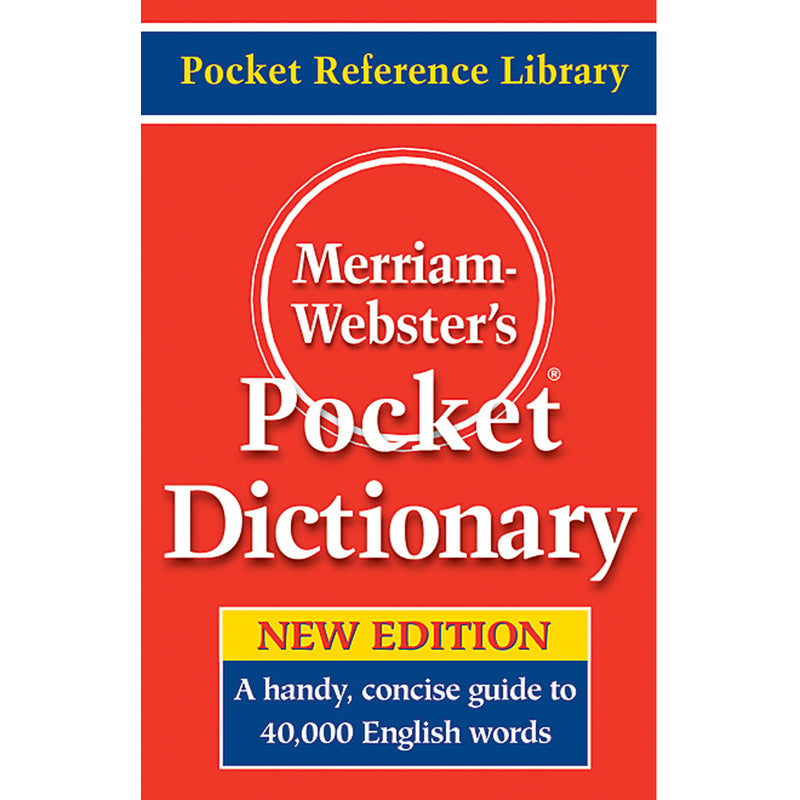 (3 Ea) Merriam Websters Pocket Dictionary