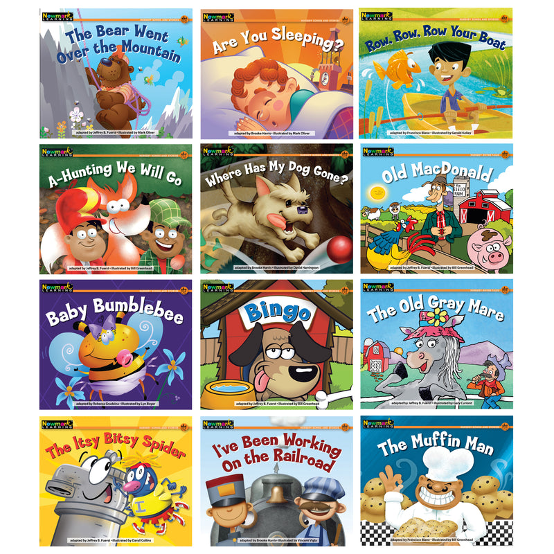 Rising Readers Leveled Books Nursery Rhyme Songs & Stories 12