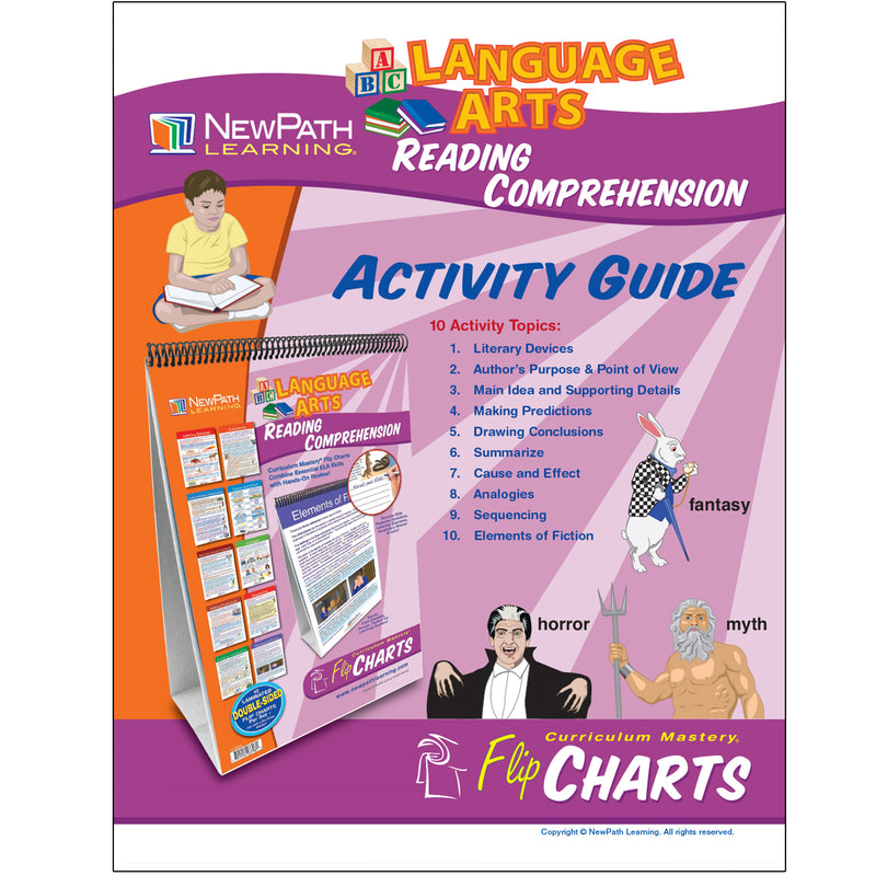Comprehension Questions Chart Reading Comprehension Flip Chart Set, Grades 4-8 – Qualityucanafford