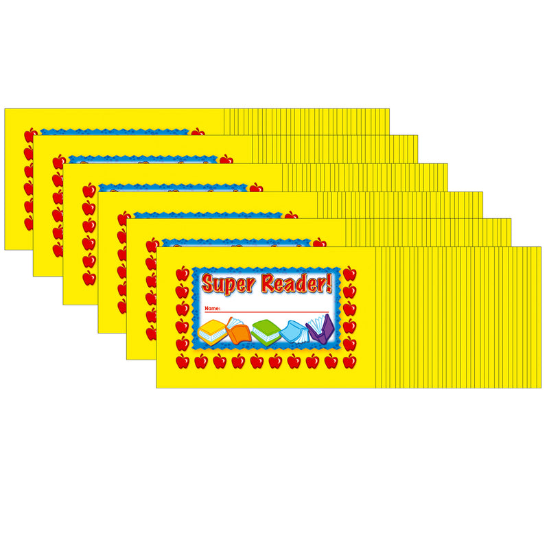 (6 Pk) Incentive Punch Cards Super Reader 36 Per Pk