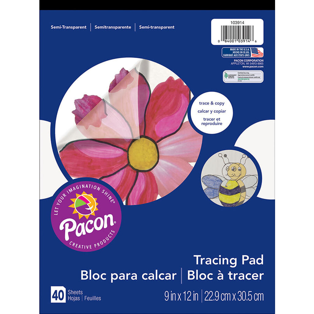 (6 Ea) Tracing Pad 9x12