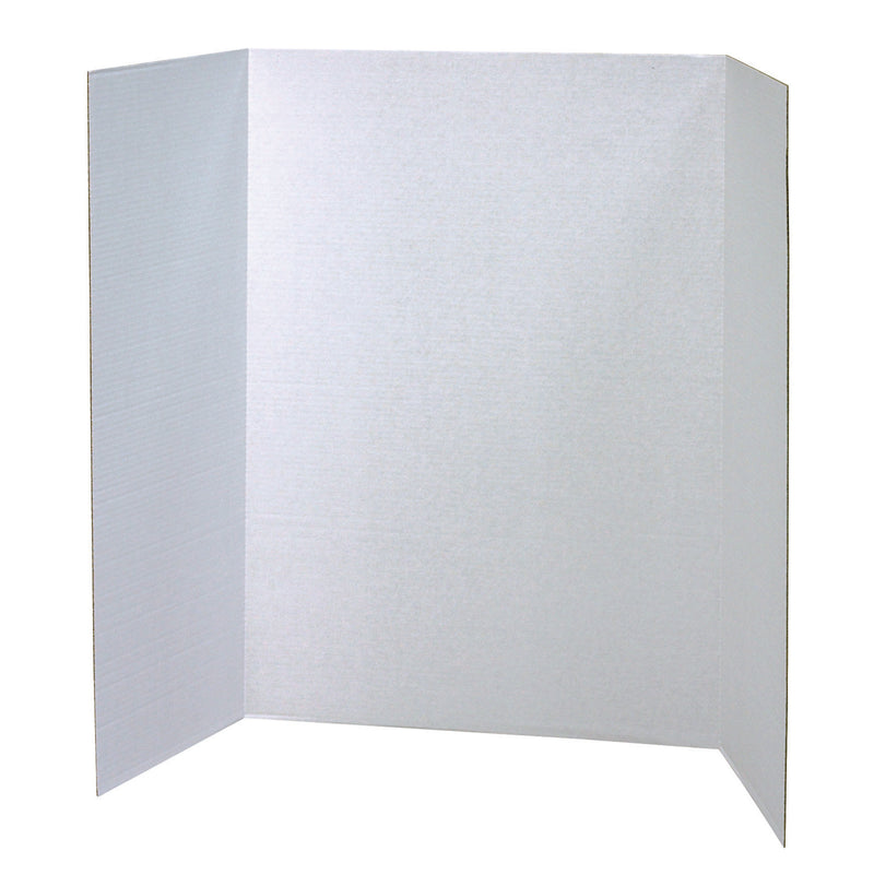 Presentation Board, White, Single Wall, 48" x 36", Pack of 3