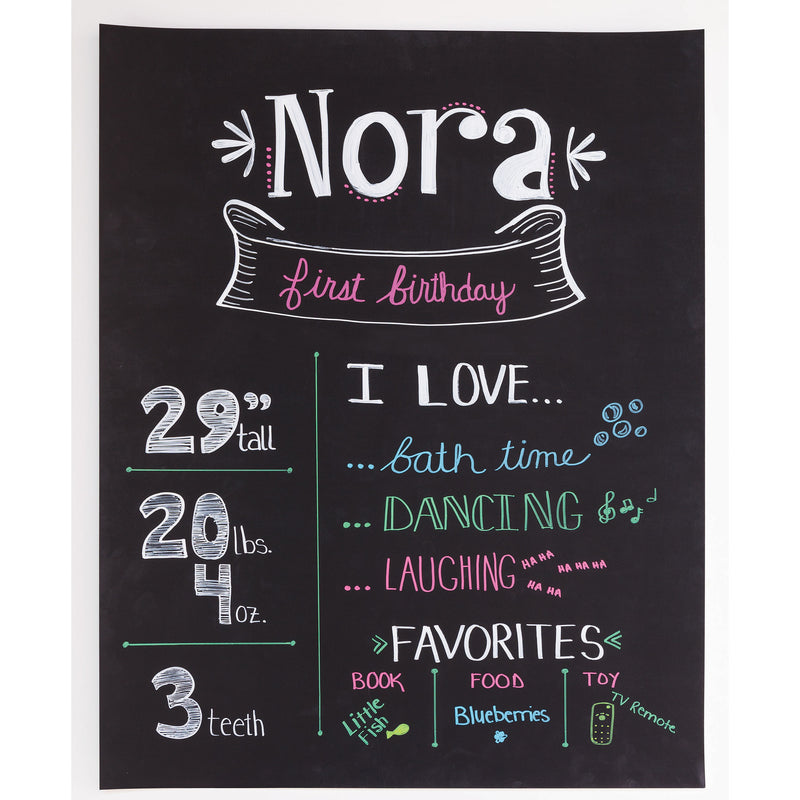 Chalkboard Poster Board 25 Sheets