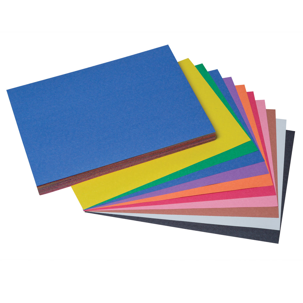 (5 Pk) Sunworks Construction Paper 9x12 Asst