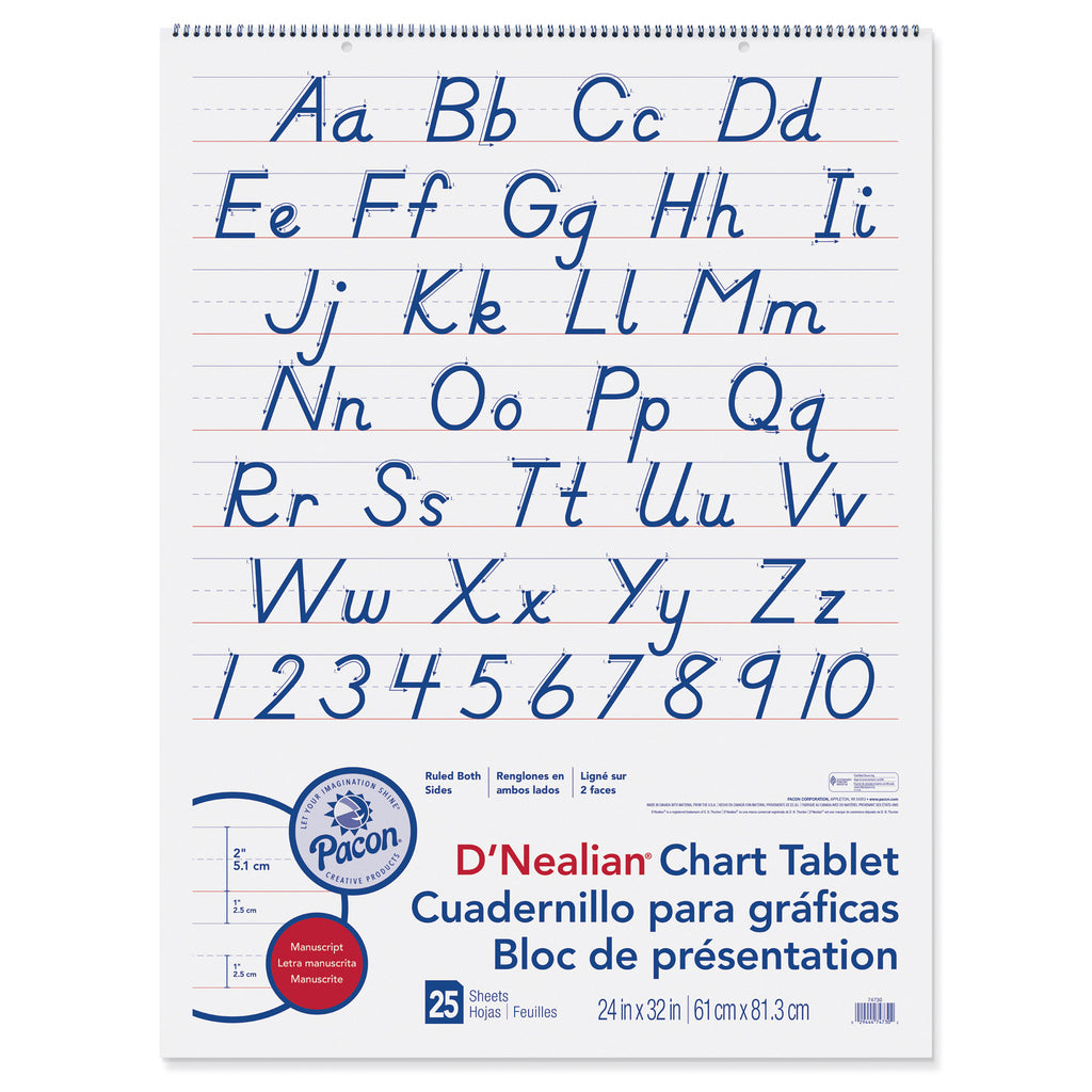 D Nealian Chart Tablet Manuscript