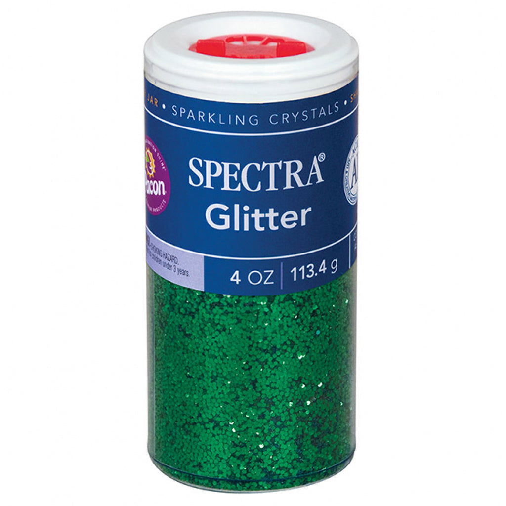 (6 Ea) Glitter 4oz Green