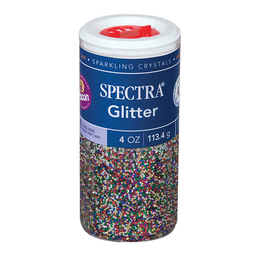 (6 Ea) Spectra Glitter 4oz Multi Sparkling Crystals