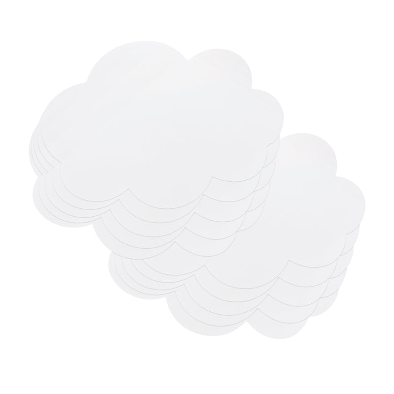 Dry Erase Shapes Clouds