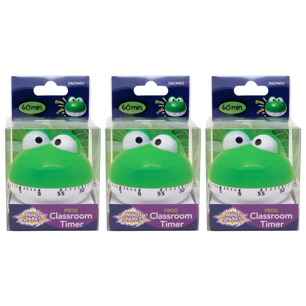 (3 Ea) Mind Sparks Frog Timer