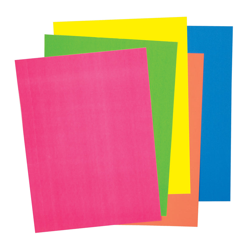 (3 Pk) 50ct Neon Construction Papr Ucreate