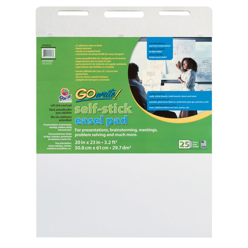 Gowrite Self-stick Easel Pad 20x23