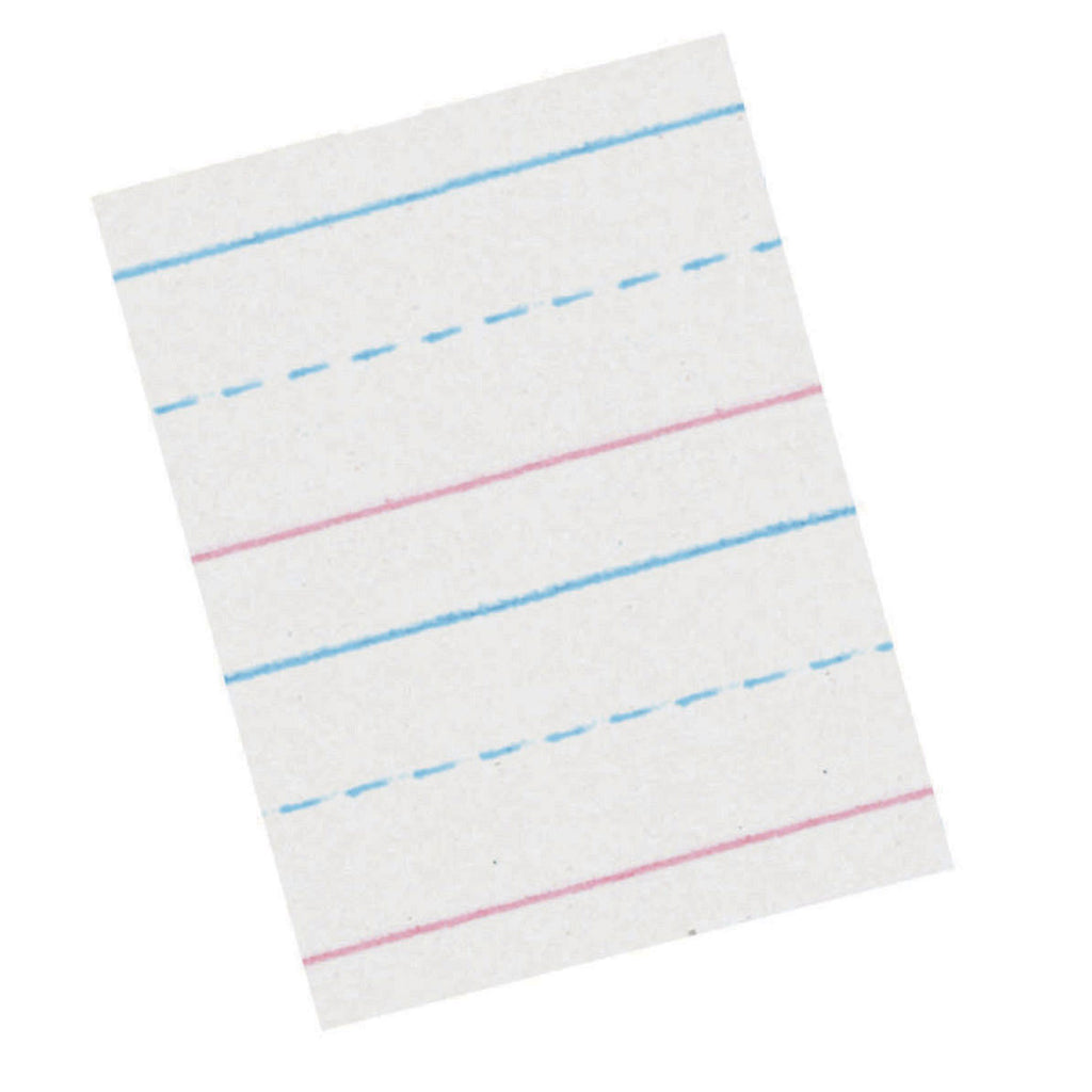 Zaner Bloser 5-8in Ruled Sulphite Paper Gr 1