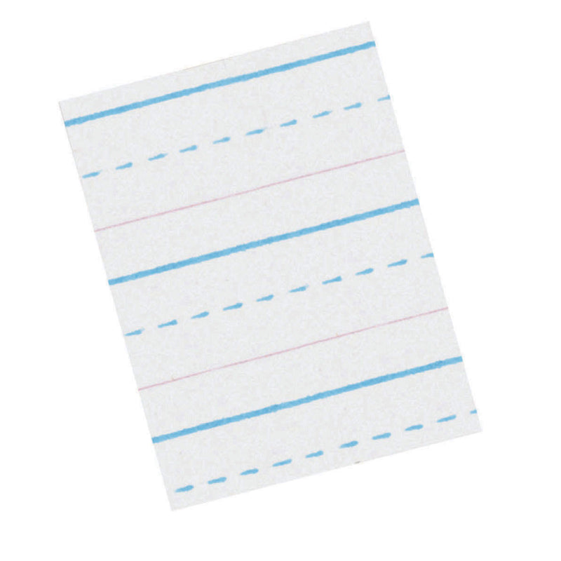Zaner Bloser 1-2in Ruled Sulphite Paper Gr 2
