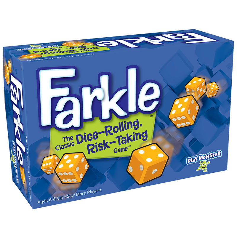 Farkle Dice Rolling Risk Taking Game