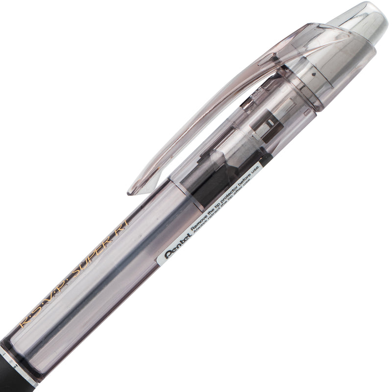 Rsvp Super Rt Ballpoint Pen Black Retractable