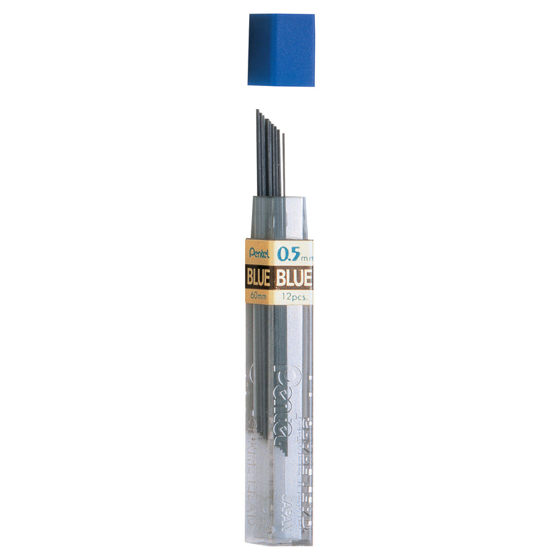 Refill Lead Blue 0.5mm Fine 12 Pcs-tube