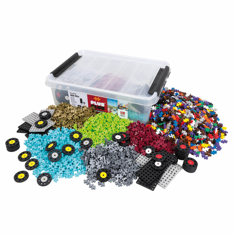 Plus-plus Go Education Tub 2600 Pcs