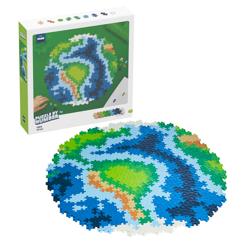 Earth Puzzle By Number 800 Pieces