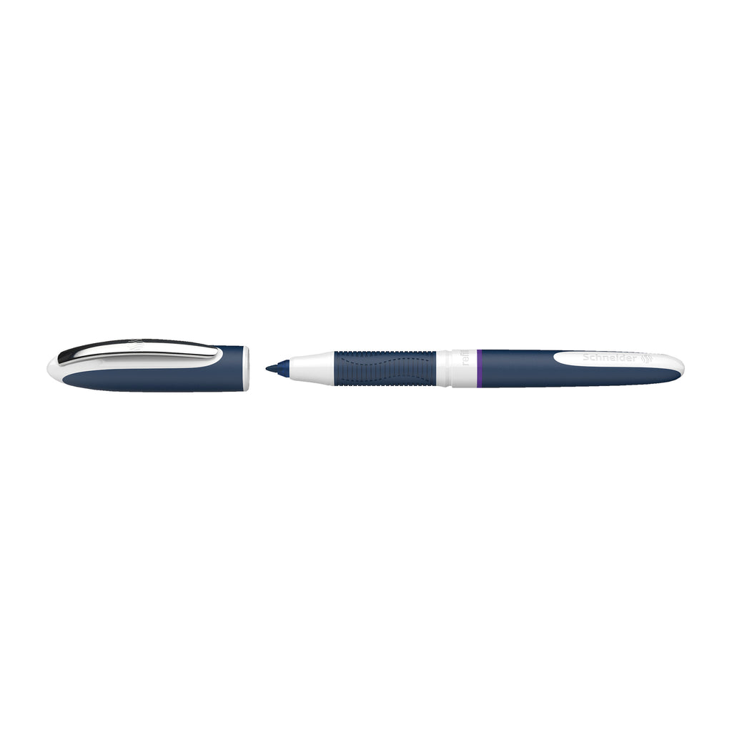 One Chng Rollerball Pens 6 Mm Prple Refillable 5pk
