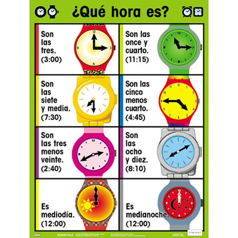 Essential Clss Posters St I Spanish