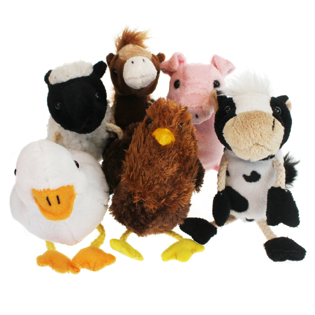 Farm Animals Finger Puppets 6st