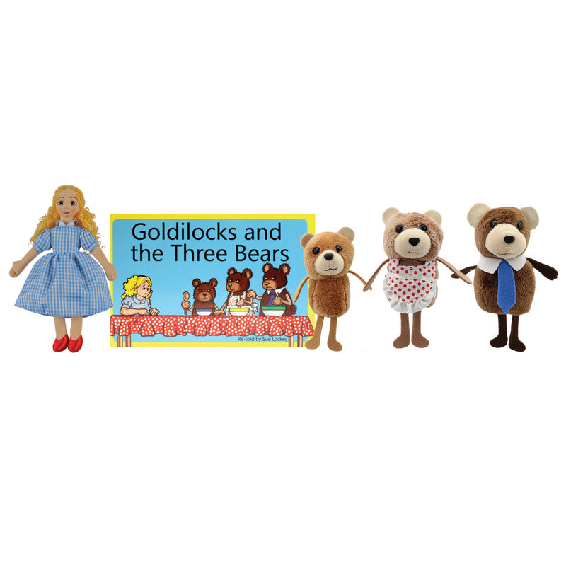 Traditional Story Sets Goldilocks And The Three Bears