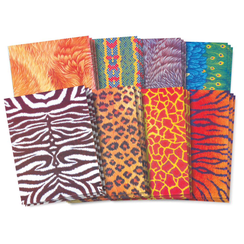 (3 Pk) Amazing Animal Paper Popular Animal Patterns