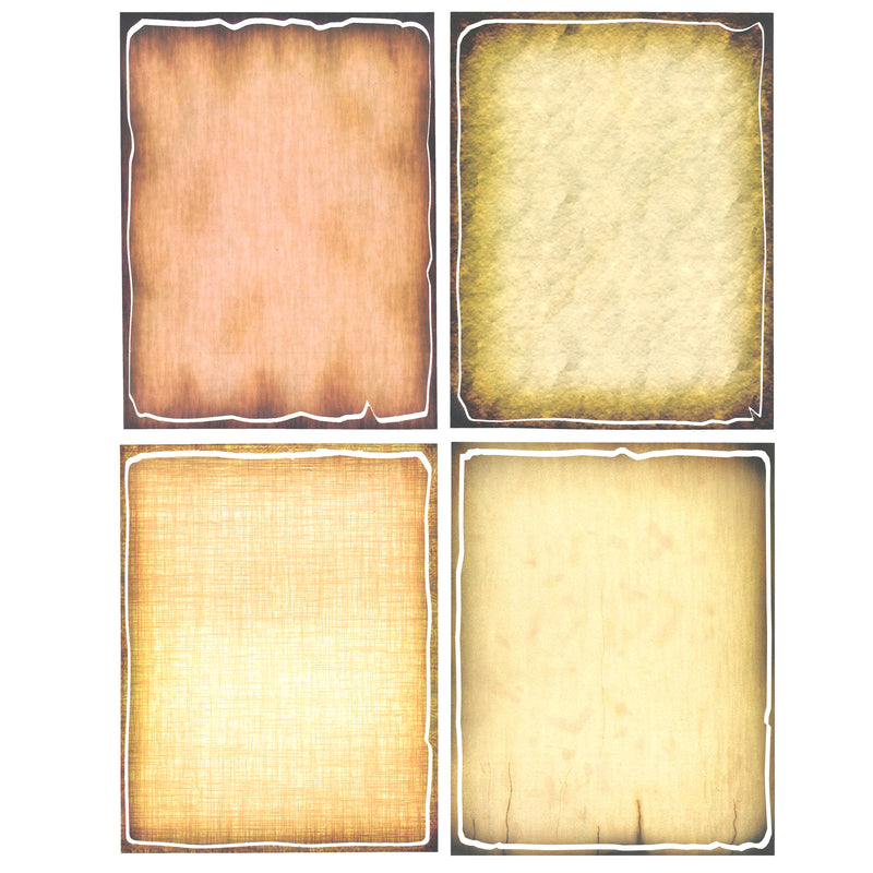 Roylco Design Craft Paper Antique Paper 8.5x11 32-sheets