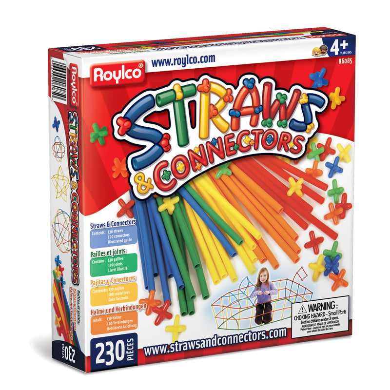 Straws & Connectors 230 Pieces