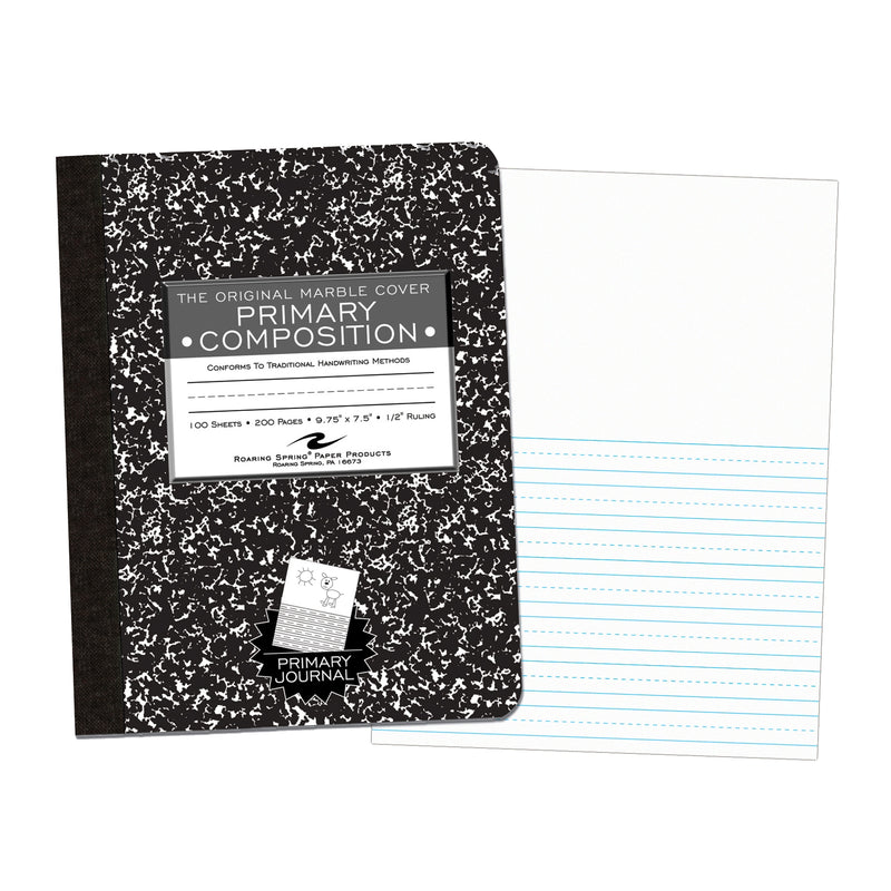 Marble Composition Book Picture Story Ruled