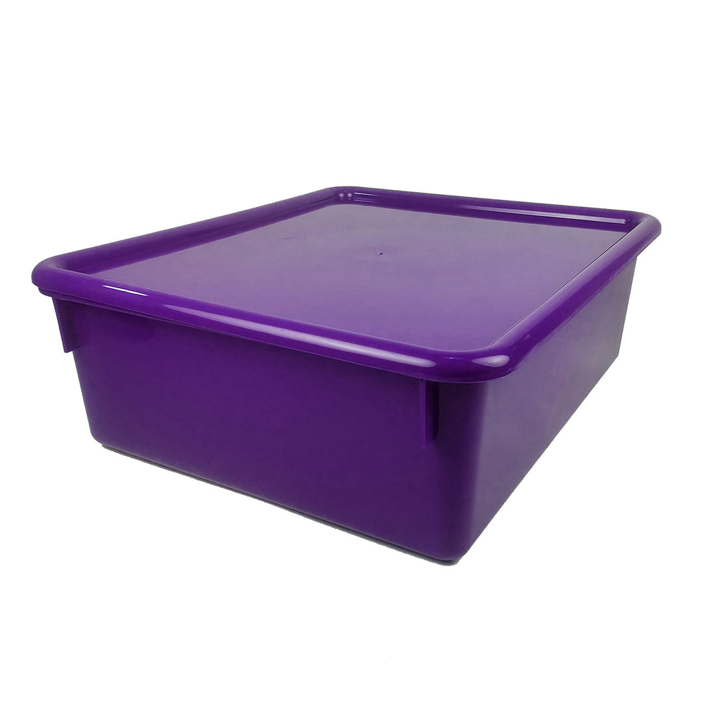 Double Stowaway W-lid Purple