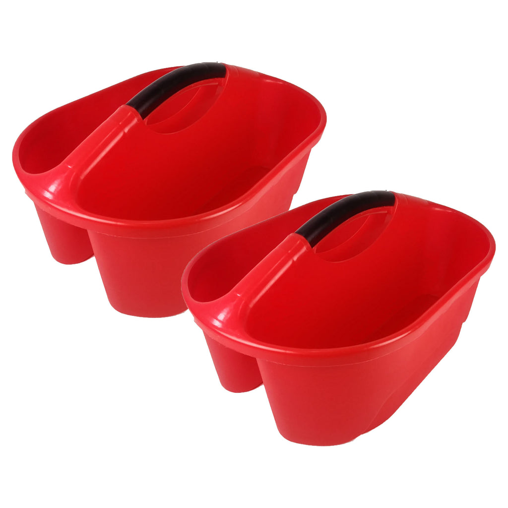 (2 Ea) Classroom Caddy Red