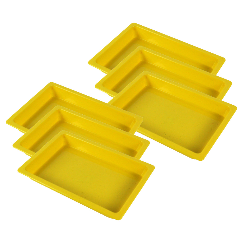 (6 Ea) Sm Creativitray Yellow